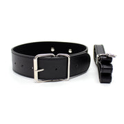 Smart Moves - Klassieke Collar met Leiband - Zwart-Erotiekvoordeel.nl