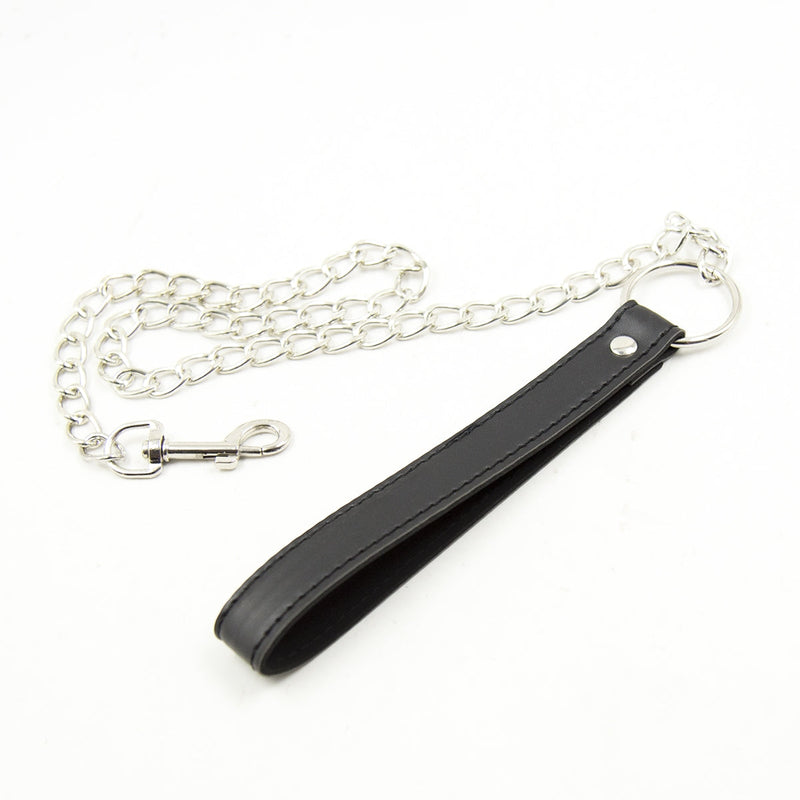 Smart Moves - Leiband met Ketting - Zwart-Erotiekvoordeel.nl