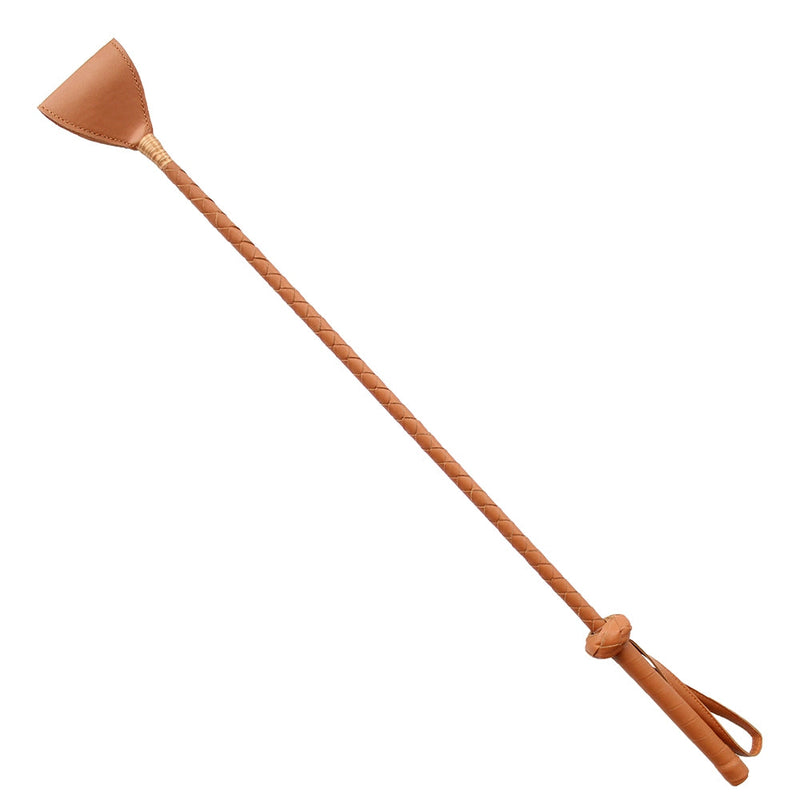 Smart Moves - Rijzweepje - Brede Tip - 67 cm - Bruin-Erotiekvoordeel.nl
