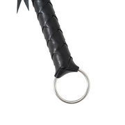 Smart Moves - Flogger met Deco - 45 cm - Zwart-Erotiekvoordeel.nl