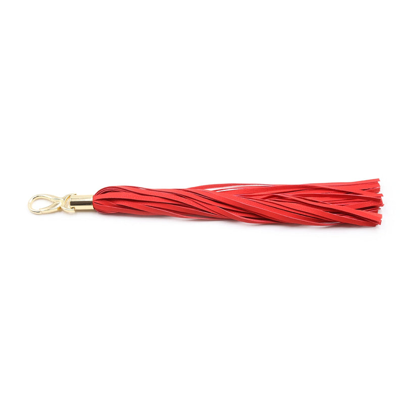 Smart Moves - Flogger aan Karabijnhaak - 32 cm - Rood-Erotiekvoordeel.nl