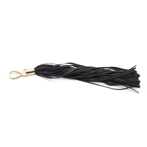 Smart Moves - Flogger aan Karabijnhaak - 32 cm - Zwart-Erotiekvoordeel.nl