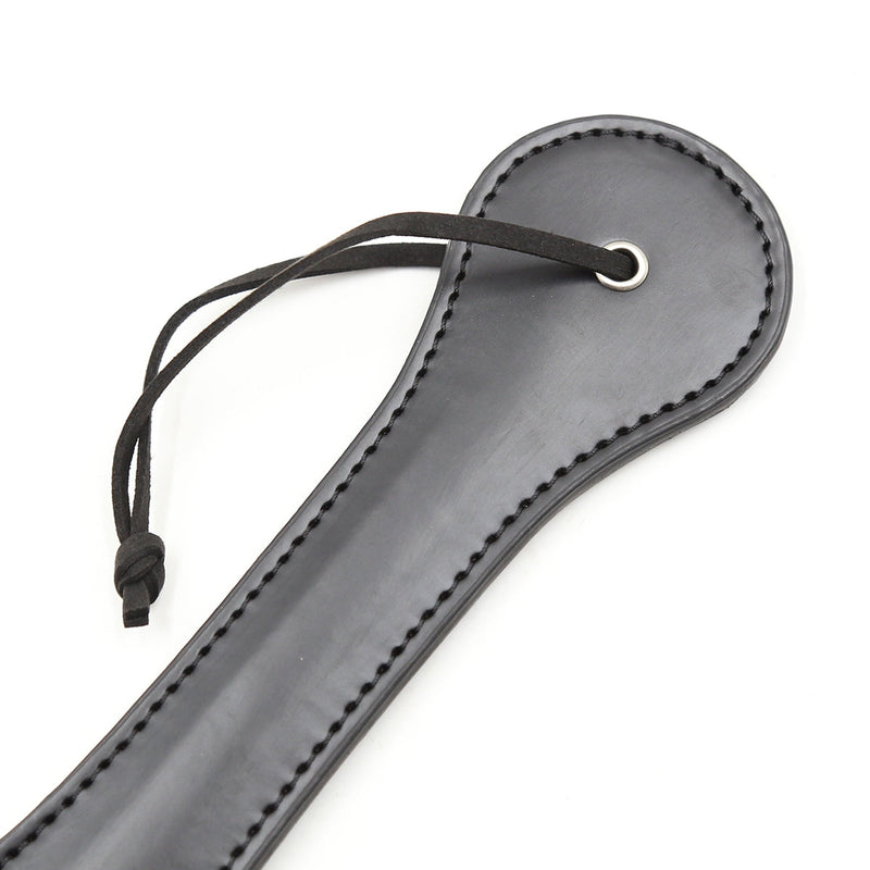 Smart Moves - Heart Paddle - 32 cm - Zwart/Rood-Erotiekvoordeel.nl