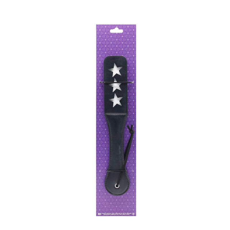 Smart Moves - STAR Dubbellaagse Paddle - 32 cm - Zwart/Rood