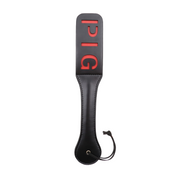 Smart Moves - PIG Dubbellaagse Paddle - 32 cm - Zwart/Rood-Erotiekvoordeel.nl