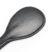 Smart Moves - Ronde Paddle - 27 cm - PU Leer - Zwart-Erotiekvoordeel.nl