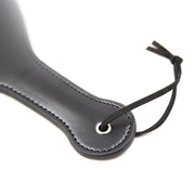 Smart Moves - Ronde Paddle - 27 cm - PU Leer - Zwart-Erotiekvoordeel.nl