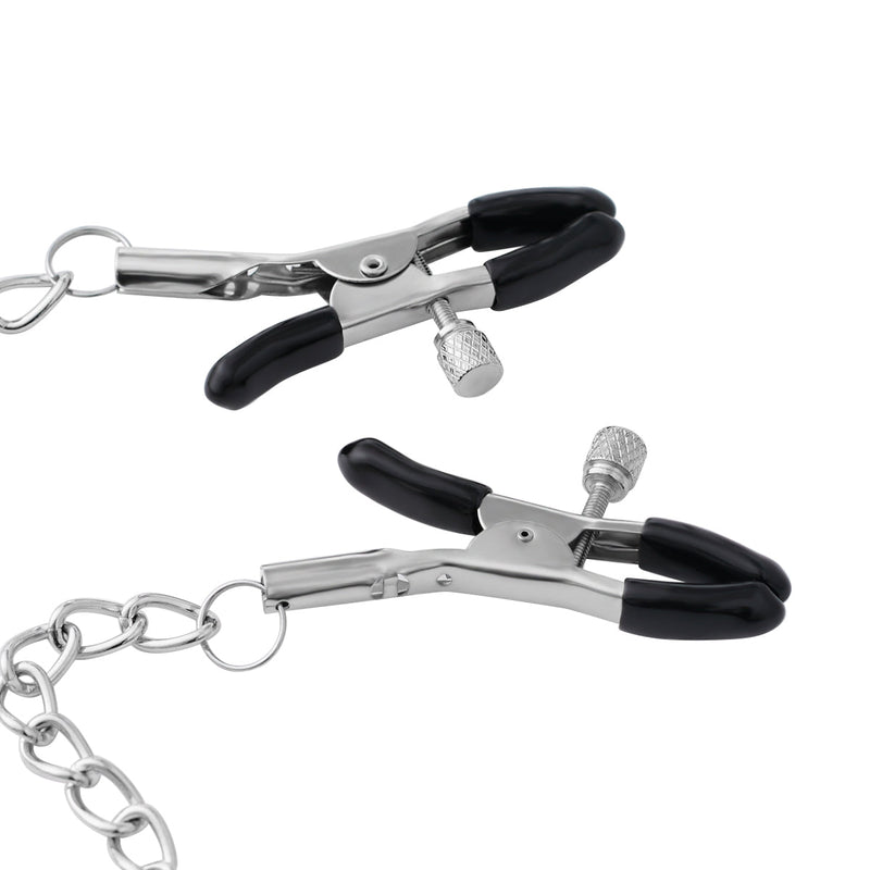 Smart Moves - Tepelklemmen met hanger in de vorm van het woord SLUT-Erotiekvoordeel.nl