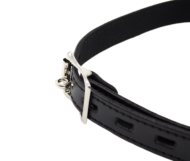Smart Moves - Afsluitbare Siliconen Ball Gag - Zwart-Erotiekvoordeel.nl