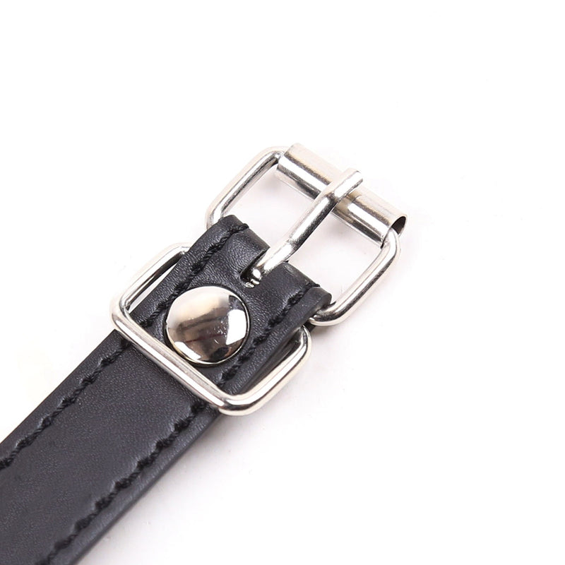 Smart Moves - Ring Gag - Zwarte Lippen-Erotiekvoordeel.nl