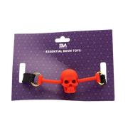 Smart Moves - Gothic Skull Gag - Rood-Erotiekvoordeel.nl
