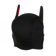 Fixxx - Hondenmasker - Puppy Hood - Zwart/Roze-Erotiekvoordeel.nl