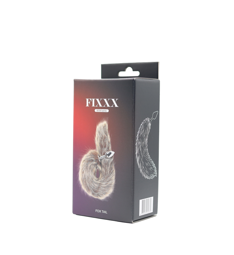 Fixxx - Buttplug met Vossenstaart - Bruin
