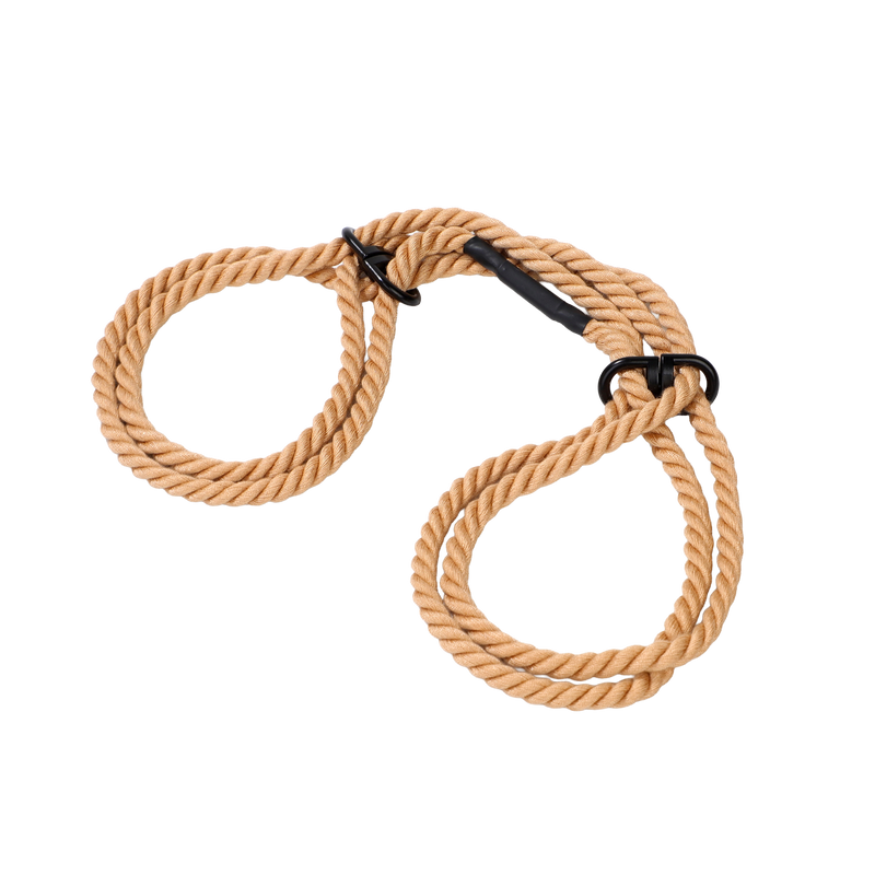 Fixxx - Katoenen Touw Handboeien - Naturel