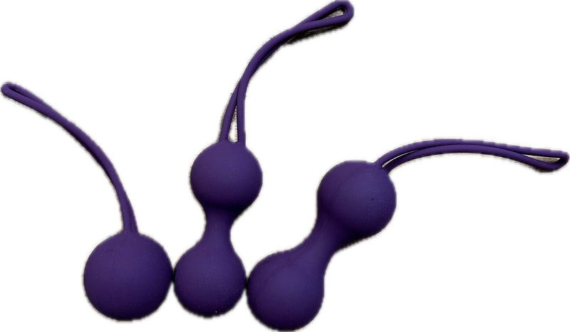 Being Fetish - Kegel Ball Set - 3 stuks - Paars of Roze-Erotiekvoordeel.nl