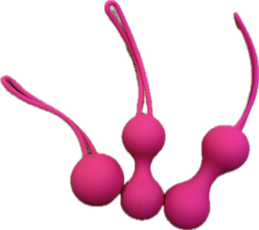 Being Fetish - Kegel Ball Set - 3 stuks - Paars of Roze-Erotiekvoordeel.nl