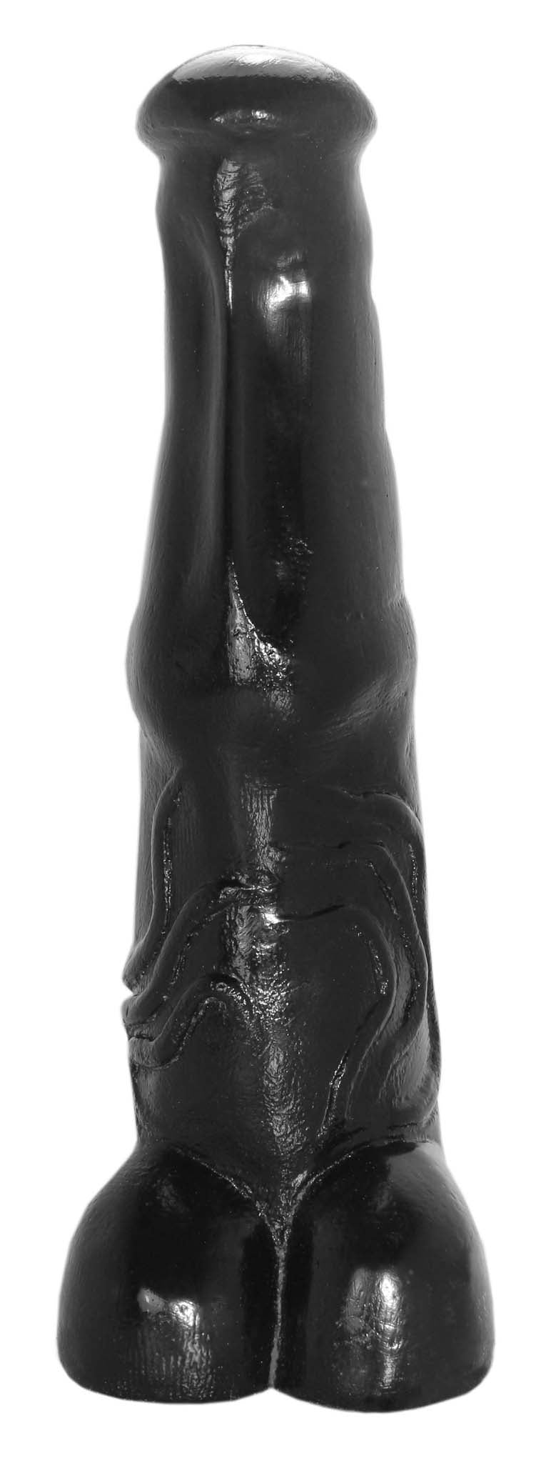 Gangbangster - Bear - Extreme Dildo - 32 x 10 cm - PVC - Zwart