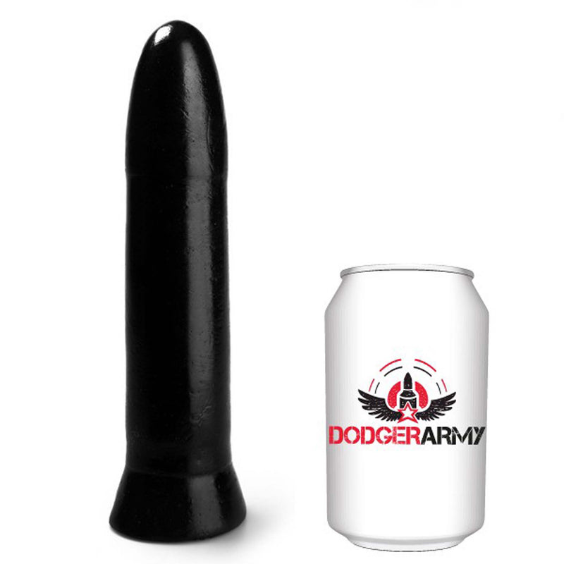 Gangbangster - Balistic - Dildo - 21 x 5 cm - PVC - Zwart