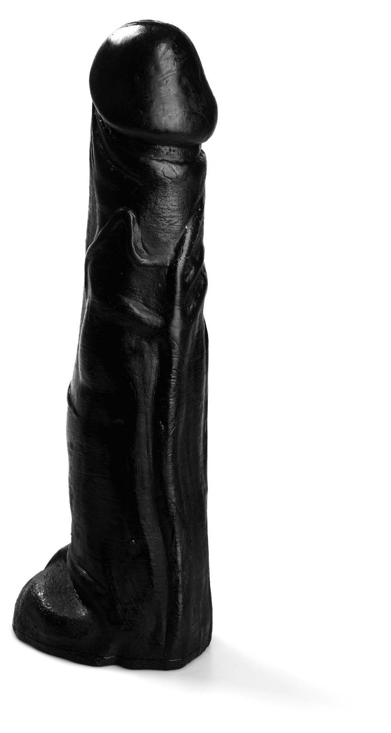 Gangbangster - Mission Terror - Dildo - 38 x 8,5 cm - PVC - Zwart