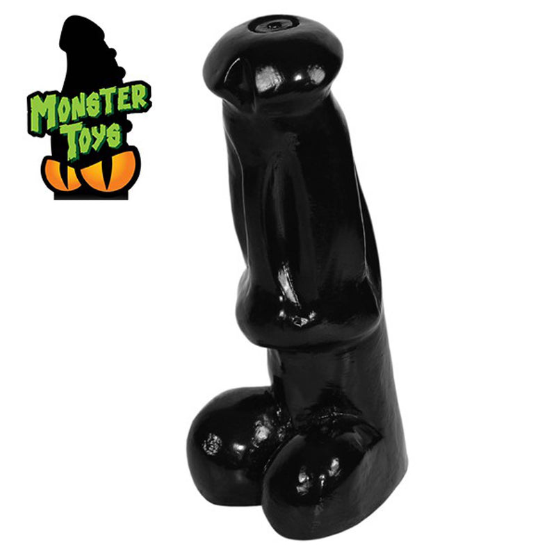 Gangbangster - Giclore - Dildo - 20 x 8,5 cm - PVC - Zwart