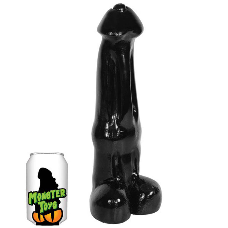 Gangbangster - Gigator - Dildo- 29 x 8,6 cm - PVC - Zwart
