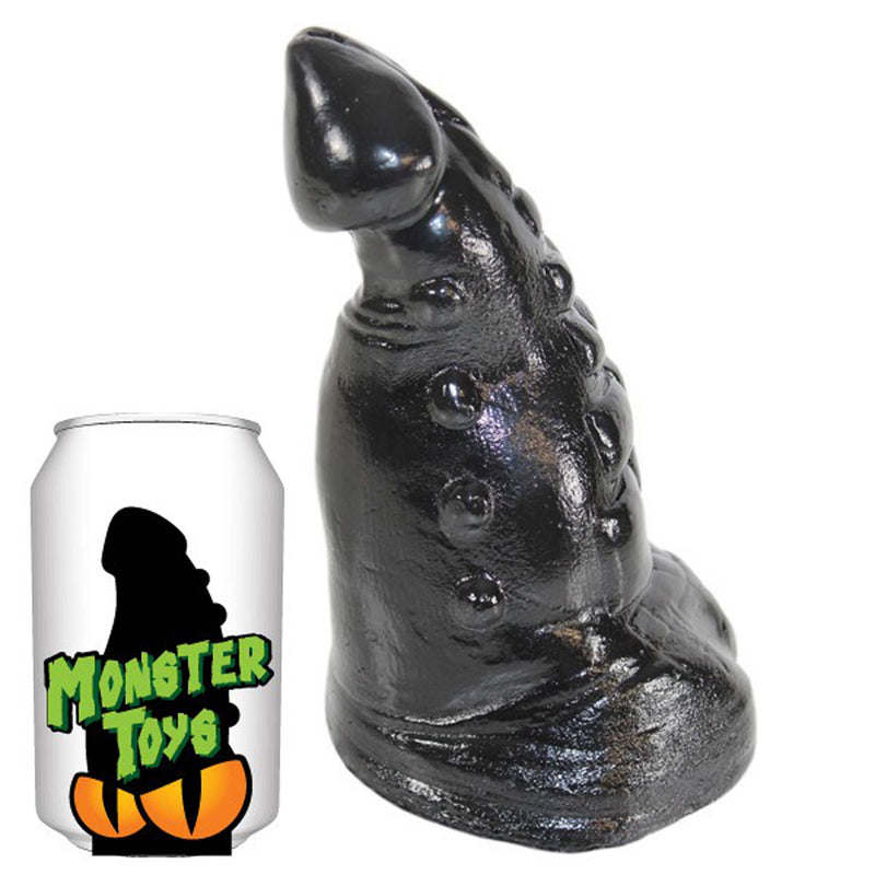 Gangbangster - Banshi - Dildo - 16 x 8,5 cm - PVC - Zwart