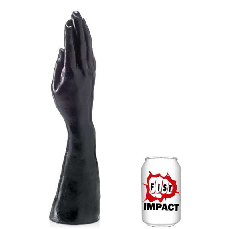 Gangbangster - Big Slap - Extreme Dildo - 35 x 8,7 cm - PVC - Zwart