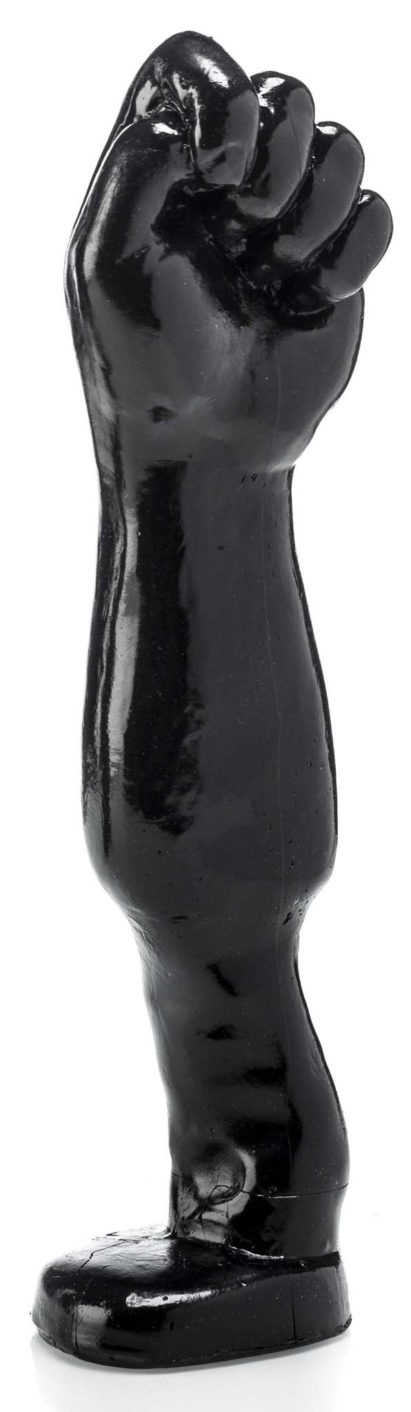 Gangbangster - Hold the Fist - Dildo - 34 x 9,5 cm - PVC - Zwart