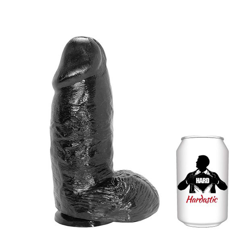 Gangbangster - Super Mike - Dildo - 18 x 8 cm - PVC - Zwart
