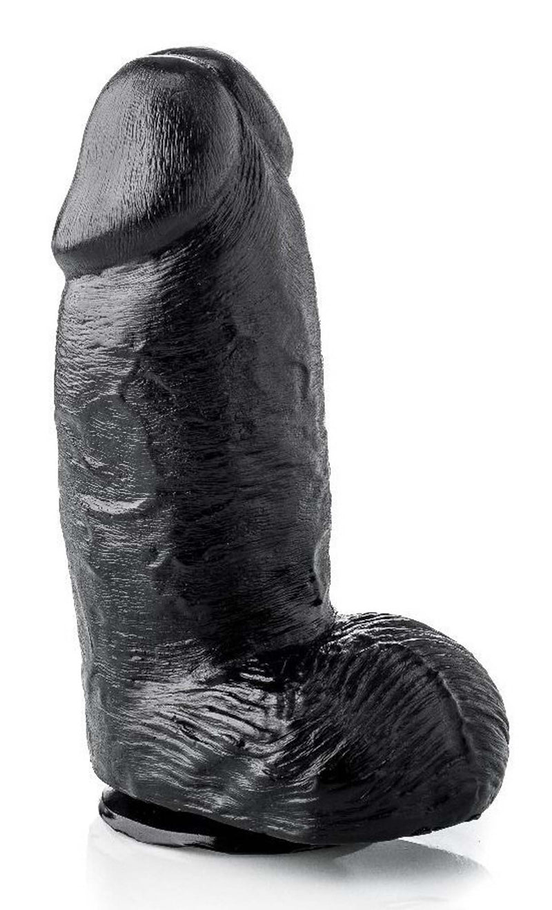 Gangbangster - Super Mike - Dildo - 18 x 8 cm - PVC - Zwart