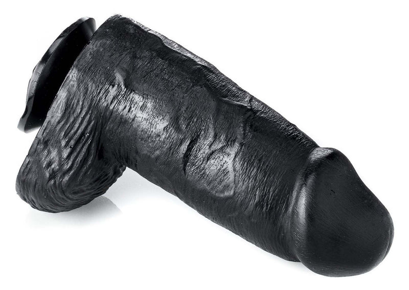 Gangbangster - Super Mike - Dildo - 18 x 8 cm - PVC - Zwart