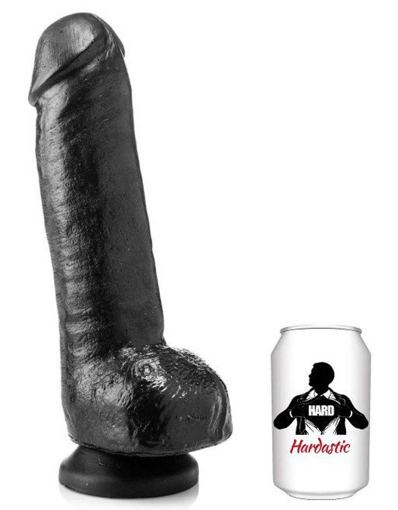 Gangbangster - Super Don - Dildo - 24 x 7 cm - PVC - Zwart