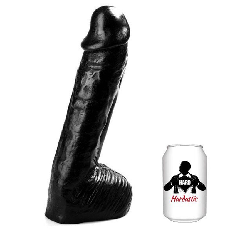 Gangbangster - Super James - Dildo - 25 x 7,5 cm - PVC - Zwart