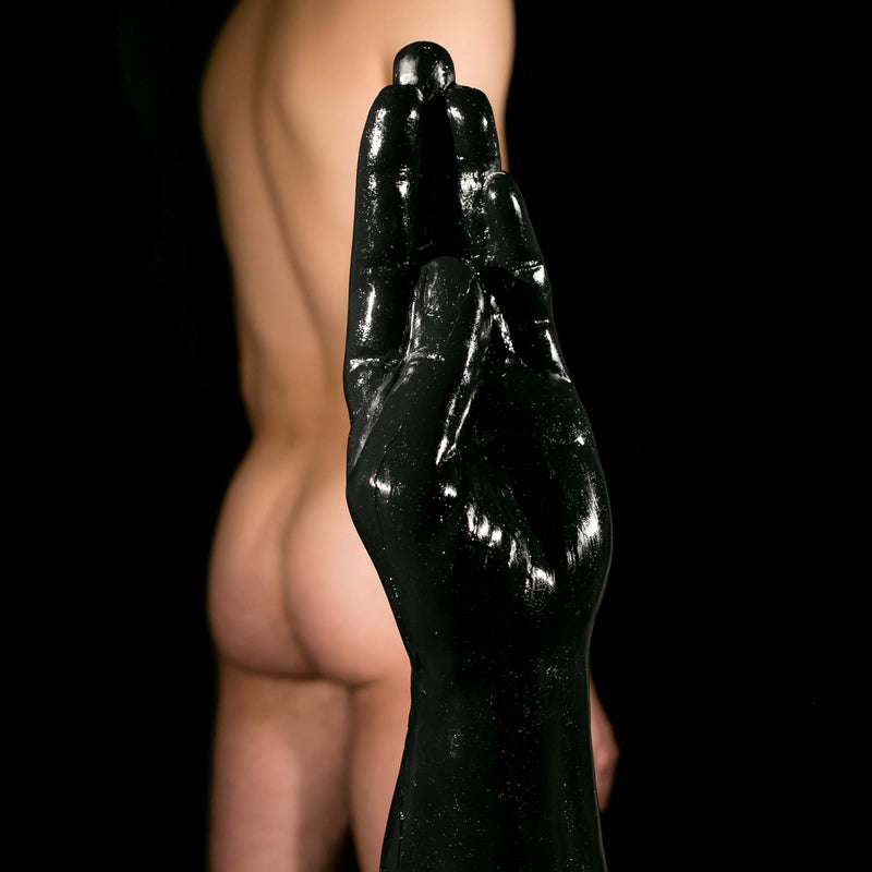 Gangbangster - Fist & Furious - Dildo 48 x 13 cm - PVC - Zwart