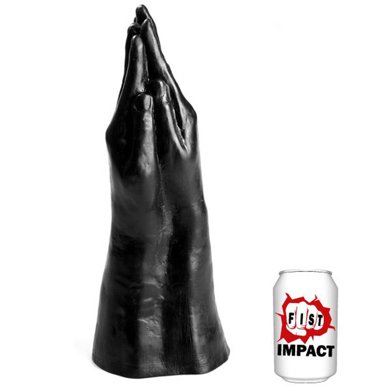 Gangbangster - Deep Dive - Extreme Dildo - 38 x 14 cm - PVC - Zwart