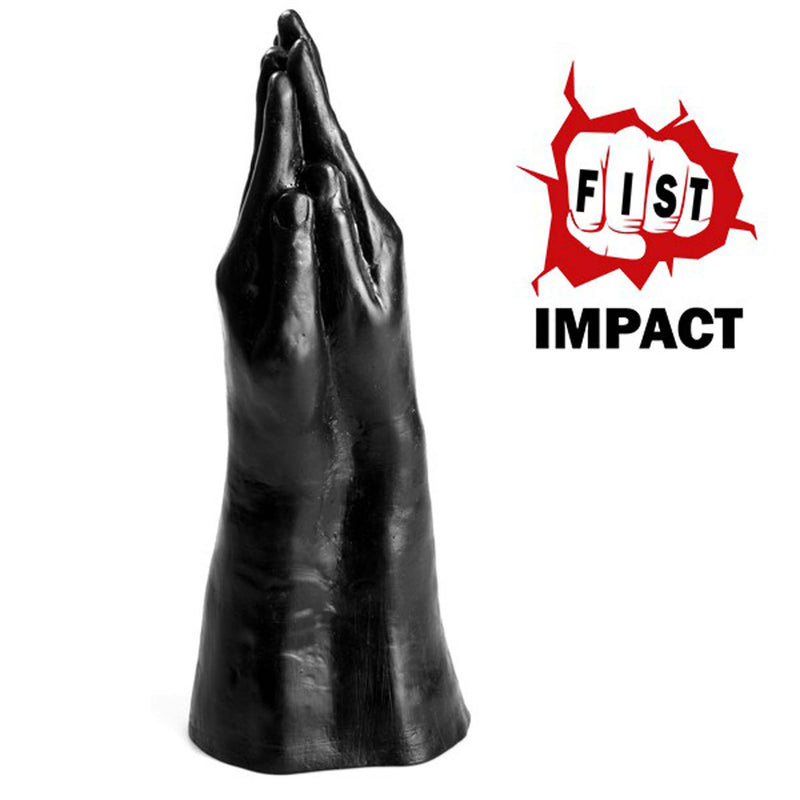 Gangbangster - Deep Dive - Extreme Dildo - 38 x 14 cm - PVC - Zwart
