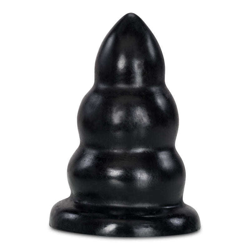 Gangbangster - Mission Takeover - Buttplug - 19 x - 10 cm - PVC - Zwart