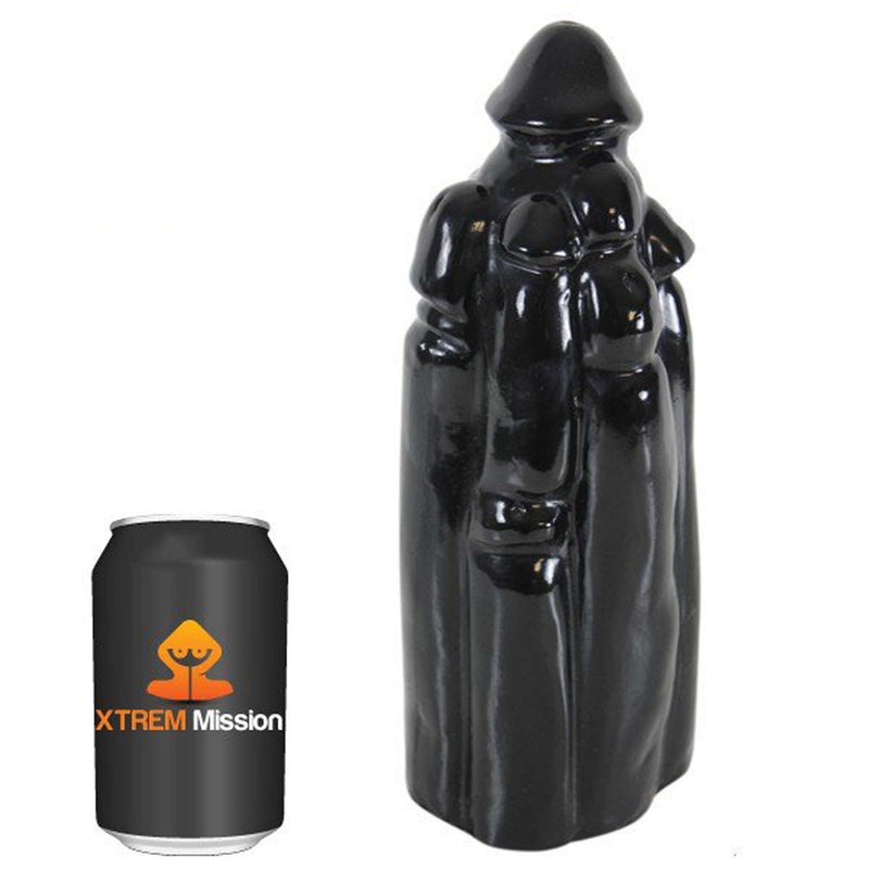 Gangbangster - Mission Survivors - Dildo - 28 x 10 cm - PVC - Zwart