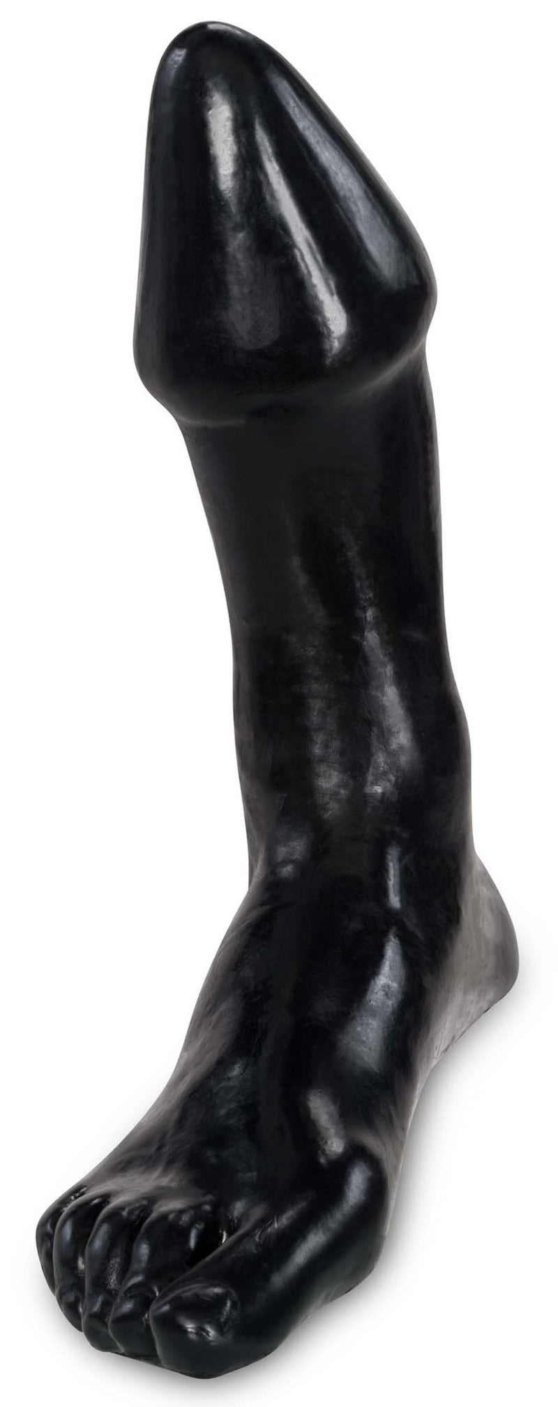Gangbangster - Footx - Dildo - 18 x 7,8 cm - PVC - Zwart