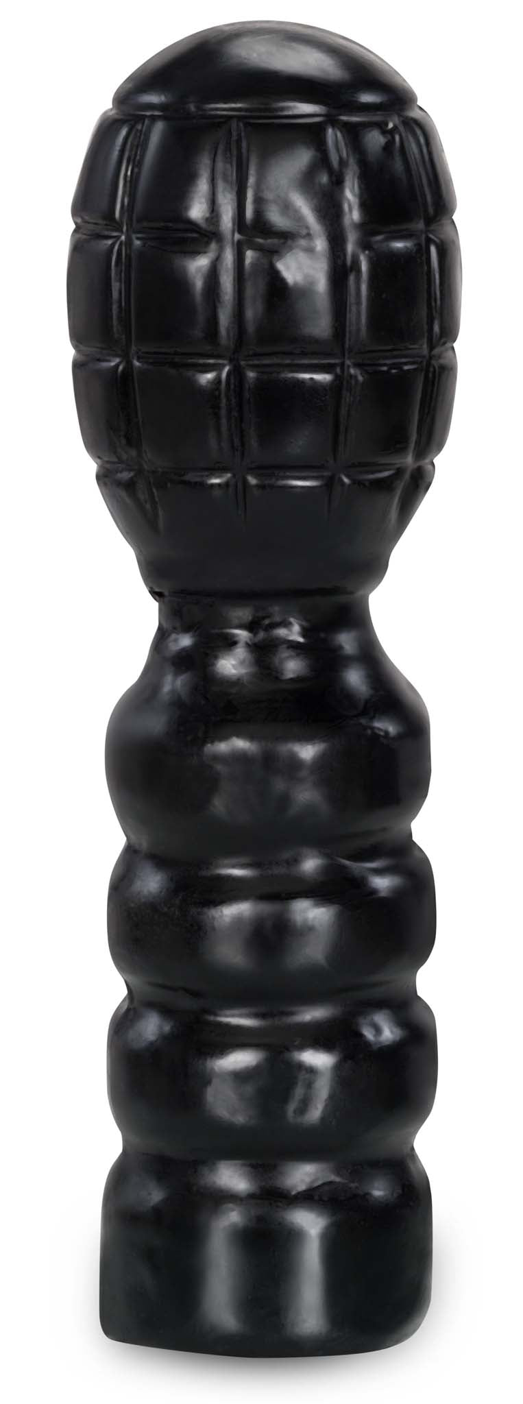 Gangbangster - Mills Bomb - Dildo - 19 x 6 cm - PVC - Zwart