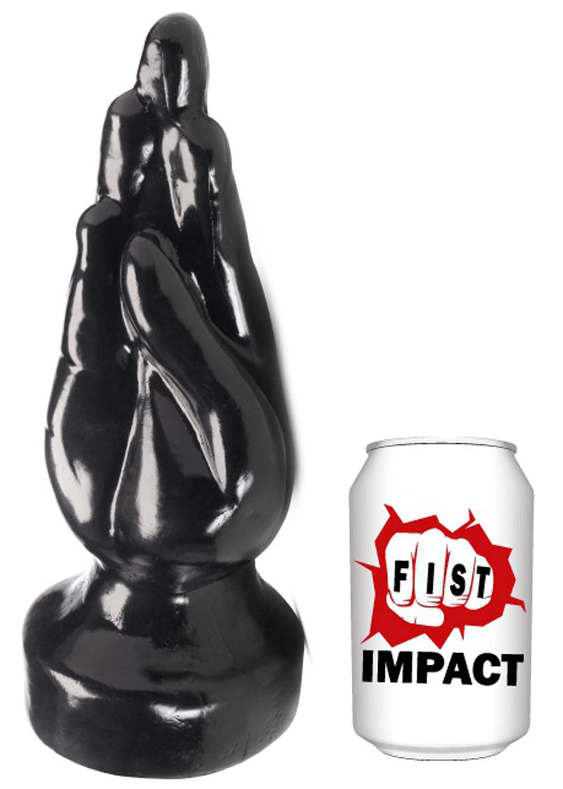 Gangbangster - Hand03 - Dildo - 21 x 8,8 cm - PVC - Zwart