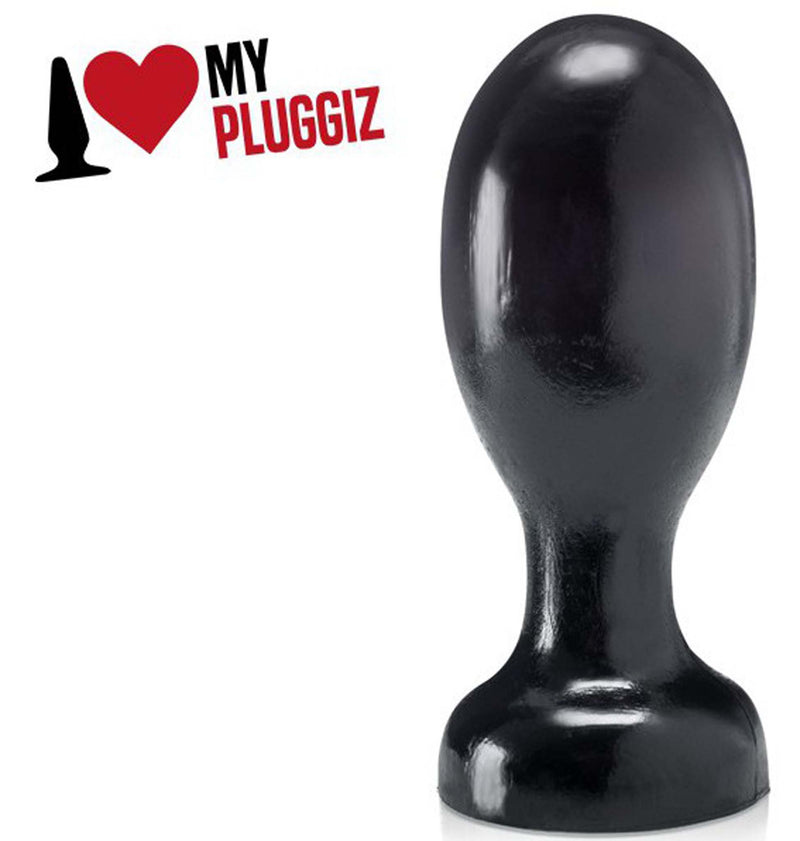 Gangbangster - Knop - Buttplug - 14 x 6,6 cm - PVC - Zwart