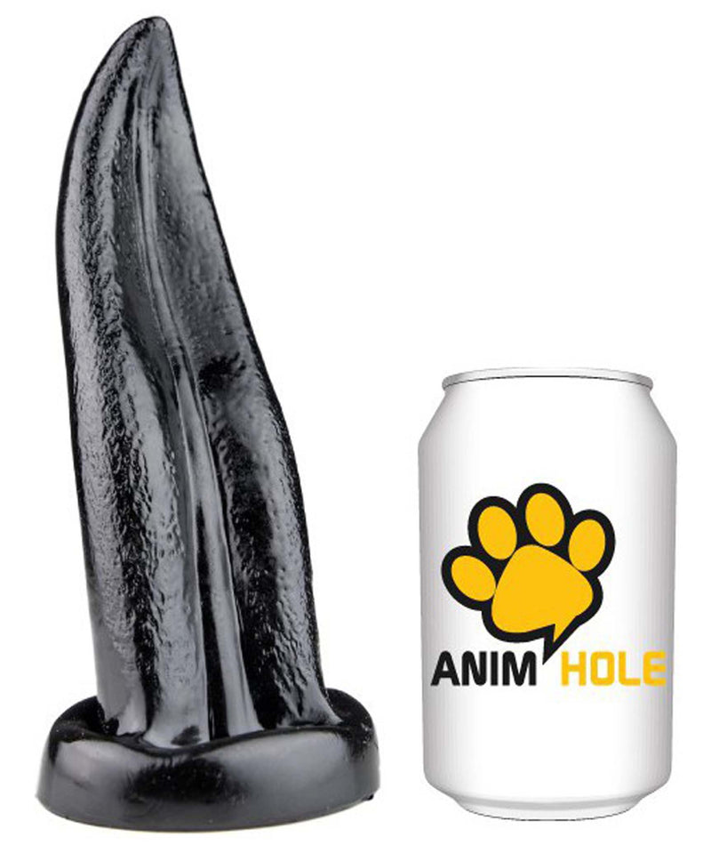 Gangbangster - Tongue - Dildo - 19 x 5,8 cm - PVC - Zwart
