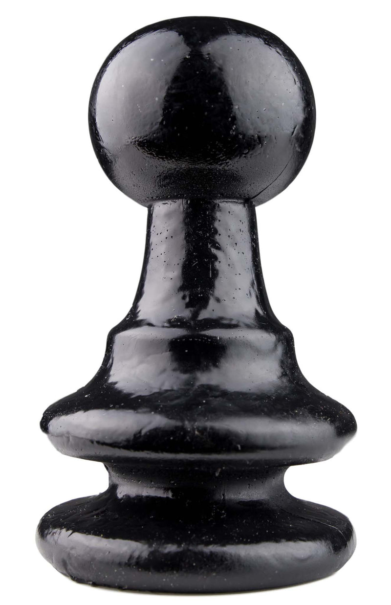 Gangbangster - King Chess - Buttplug - 15 x 9,5 cm - PVC - Zwart