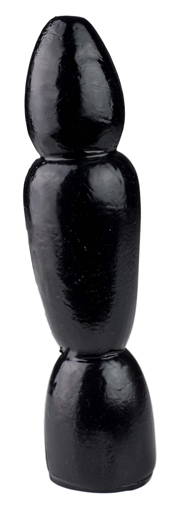 Gangbangster - Fuzz - Buttplug - 16 x 4,4 cm - PVC - Zwart