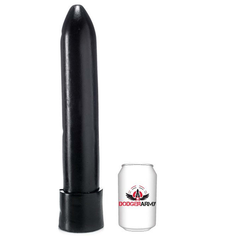 Gangbangster - Antitank - Extreme Dildo - 33 x 6,5 cm - PVC - Zwart