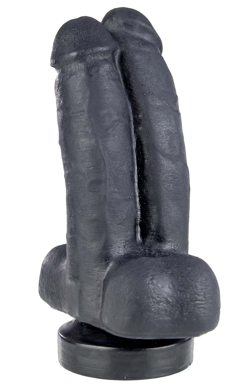 Gangbangster - Tim & Rod - Dildo - 16 x 8 cm - PVC - Zwart