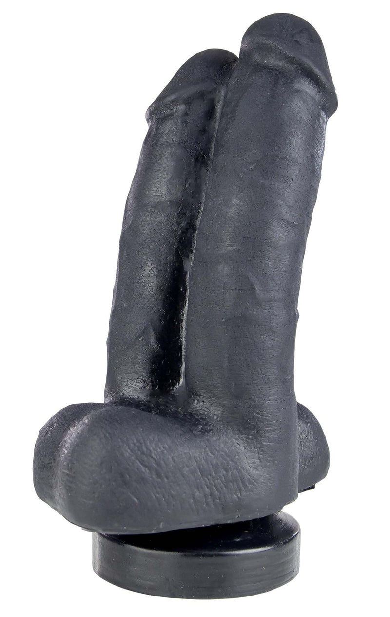 Gangbangster - Tim & Rod - Dildo - 16 x 8 cm - PVC - Zwart