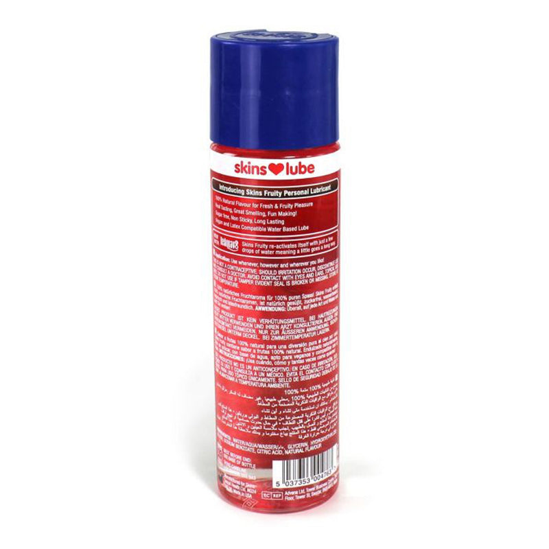 Skins - Watermeloen - Glijmiddel met Smaakje - Waterbasis - 130 ml-Erotiekvoordeel.nl
