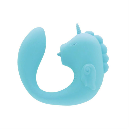 Unihorn C Horse - Ocean Peak - G-spot en Clitoris Vibrator - Blauw-Erotiekvoordeel.nl